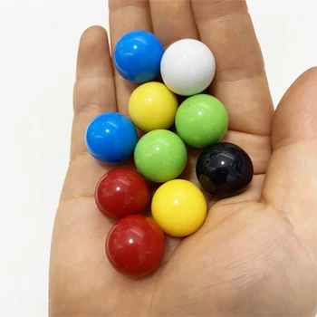 10 шт./компл. 16 мм акриловые красные желтые круглые шарики, синие, зеленые, белые и черные шашки диаметром 1,6 см
