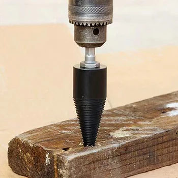 32 мм / 42 мм / 50 мм Конусообразное сверло по дереву Съемная головка для разветвления дров для домашнего использования