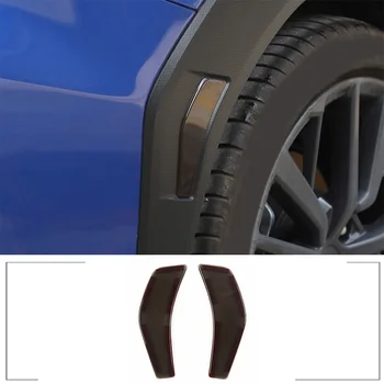 ABS Черная Светоотражающая Накладка На Заднее Колесо Автомобиля, Защитный Чехол Для Subaru WRX 2021-2023, Аксессуары Для Экстерьера Автомобиля