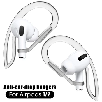 Bluetooth Наушники Прозрачные Заушники Для Наушников Apple Airpods 1/2 Поколения Clear Anti Drop Anti-потерянный Ушной Крючок