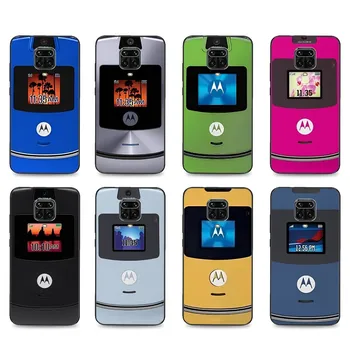 Motorola Razr Розовый чехол для телефона Xiaomi Mi 5X8 9 10 11 12 lite pro 10T PocoX3pro PocoM3 Note 10 pro lite