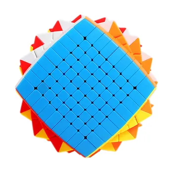 Shengshou Pillowed 9x9 Magic Puzzle Cube Профессиональный Sengso 9x9x9 Скорость Хлеба Cubo magico Speed Cube Развивающие Игрушки