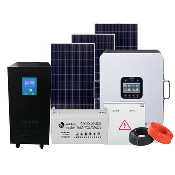 Автономная система выработки электроэнергии на Солнечной Энергии Мощностью 30 кВт Бытовой, промышленный и коммерческий Комплектный Фотоэлектрический модуль Питания