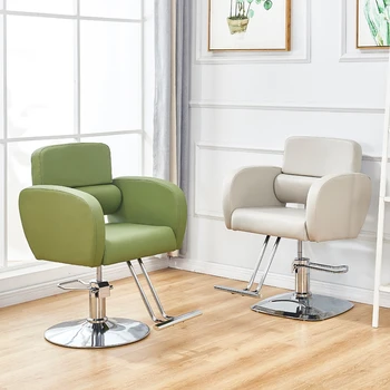 Вращающееся кресло для тату-парикмахера, эргономичное Профессиональное эстетическое кресло для стилиста, мебель для парикмахерских Behandelstoel LJ50BC