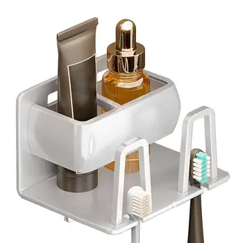 Держатели для зубных щеток, прочный крючок для пасты, без перфорации, настенная вешалка для зубных щеток, многофункциональное использование-отдельно стоящий или подвешенный для