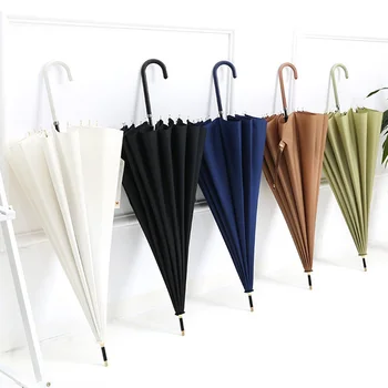 Зонты с длинной ручкой, водонепроницаемые зонты высокой плотности для рыбалки