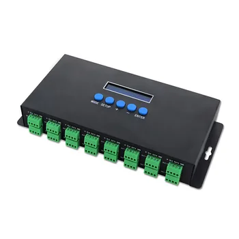 Контроллер протокола E1.31 ws2812, 16-канальный dmx-контроллер с пиксельной матрицей rgb led
