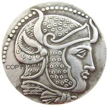 Монеты весом 50 граммов, покрытые древним греческим серебром