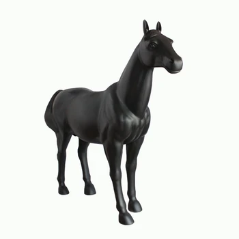 Скульптура лошади из стекловолокна Напольные украшения для гостиной гостиничного клуба, украшение холла, мебель для интерьера