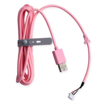 Сменный USB-Кабель Для Наушников ПВХ Мягкий Прочный Провод для razer Kraken/7.1 V2 RGB/V3 Проводной /Дропшиппинг