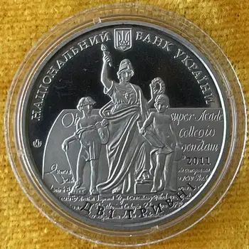 Украина 2011 2 Памятная монета к 350-летию Национального университета Гривналивов, абсолютно новая 100% Оригинальная