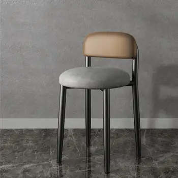Штабелируемый стул для домашнего использования, Роскошный стул, Минималистичный Дизайн, Скамейка, Скандинавская Индивидуальная мебель для гостиной Cadeira